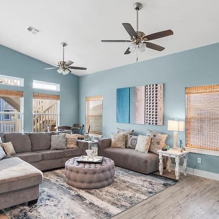 New 5 Bdrm W/Pool, Observation Deck Walk To Beach! Port Aransas Eksteriør billede