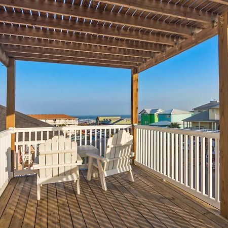 New 5 Bdrm W/Pool, Observation Deck Walk To Beach! Port Aransas Eksteriør billede