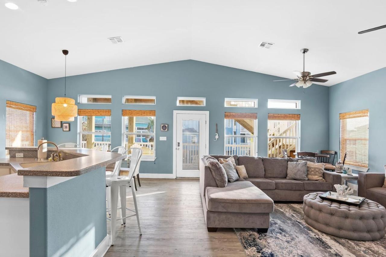 New 5 Bdrm W/Pool, Observation Deck Walk To Beach! Port Aransas Eksteriør billede