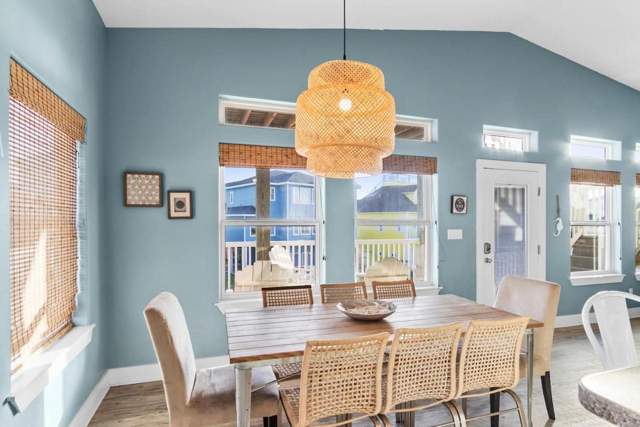 New 5 Bdrm W/Pool, Observation Deck Walk To Beach! Port Aransas Eksteriør billede