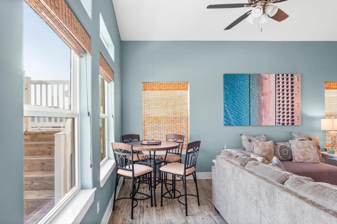 New 5 Bdrm W/Pool, Observation Deck Walk To Beach! Port Aransas Eksteriør billede