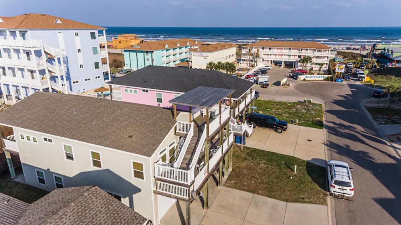 New 5 Bdrm W/Pool, Observation Deck Walk To Beach! Port Aransas Eksteriør billede