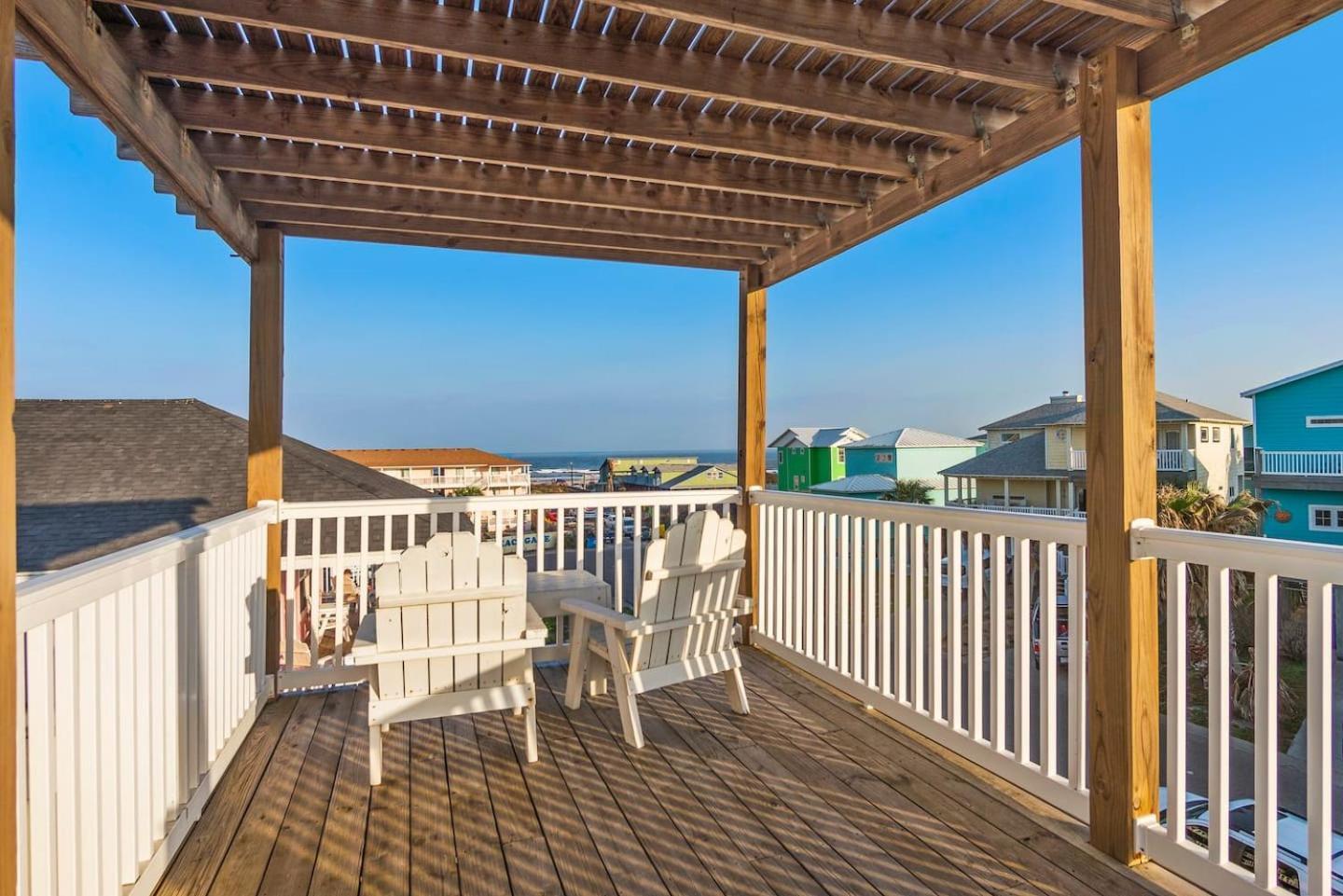 New 5 Bdrm W/Pool, Observation Deck Walk To Beach! Port Aransas Eksteriør billede